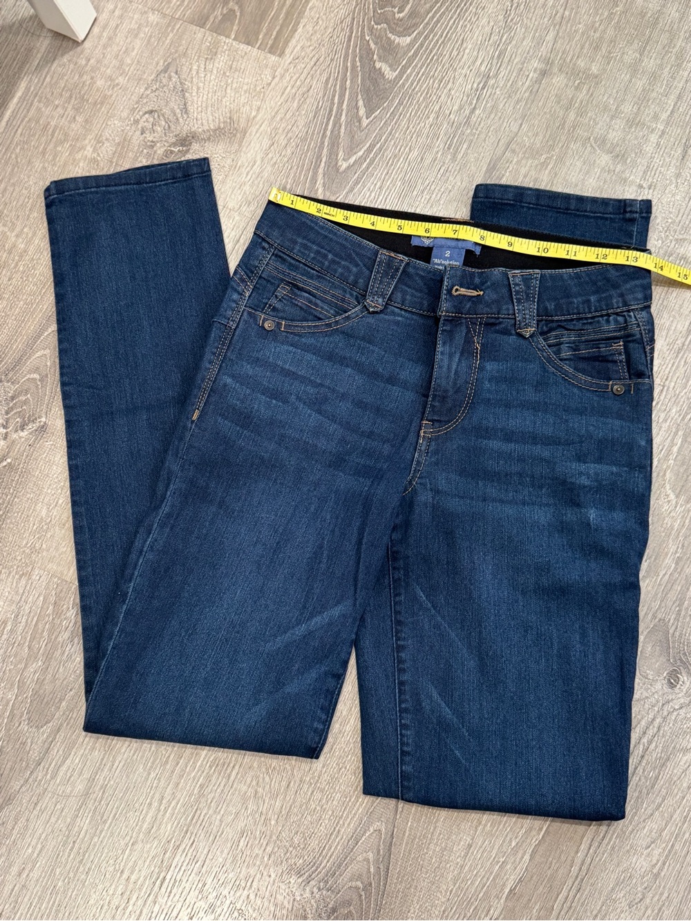 Classic Dark Blue Democracy Women's Jeans - Stretch Denim